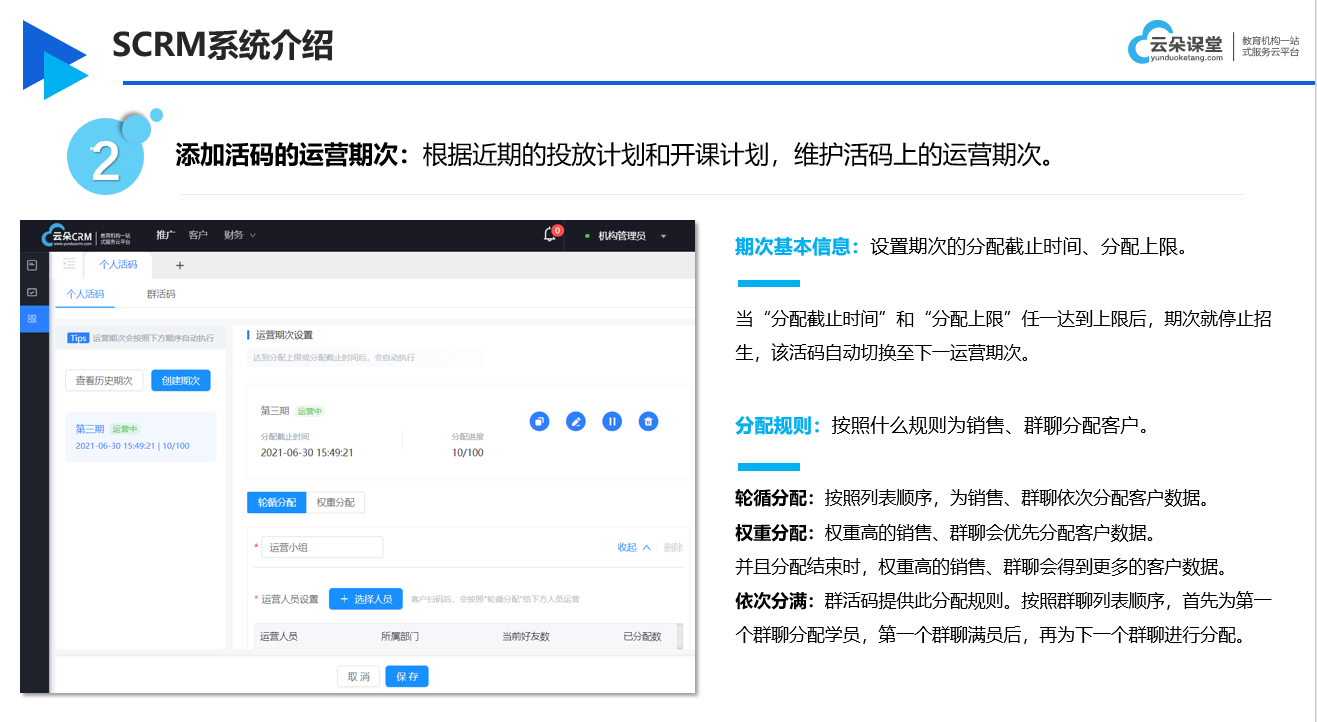 企業scrm軟件_企業微信scrm軟件開發_云朵SCRM系統 SCRM 在線CRM 云朵CRM 第2張