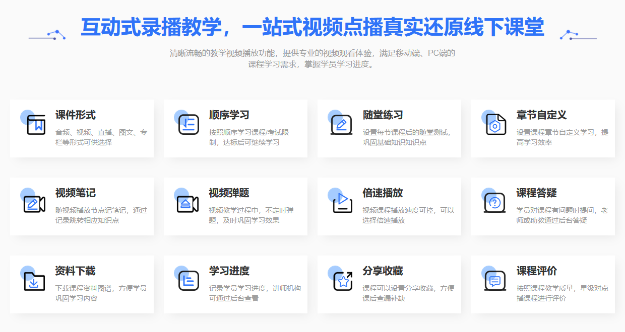 教學(xué)視頻錄播軟件-老師錄課用什么軟件-云朵課堂 錄播課用什么軟件 錄播課程平臺(tái)哪個(gè)好 第1張